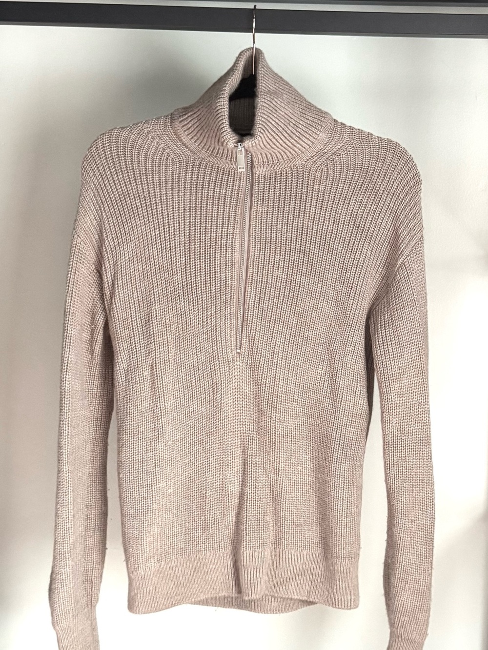 RARE! Quince Australian Merino Wool Knit Sweater in Retired Color Malted Toffee
